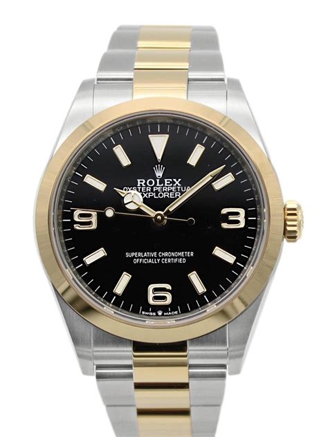 how much is the rolex explorer|rolex explorer two tone price.